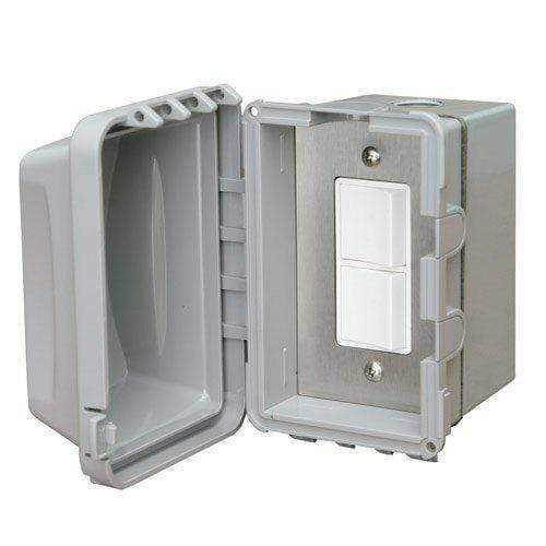 Infratech Switch Infratech Single Weatherproof Duplex Switch for Dual Element Patio Heaters