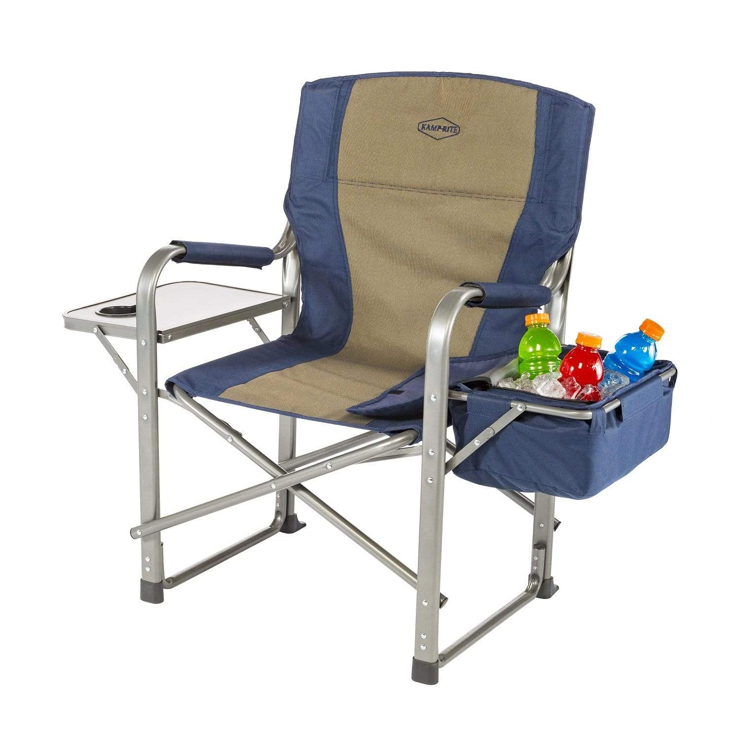 Kamp-Rite Camping & Outdoor : Furniture Kamp-Rite Directors Chair with Side Table and Cooler