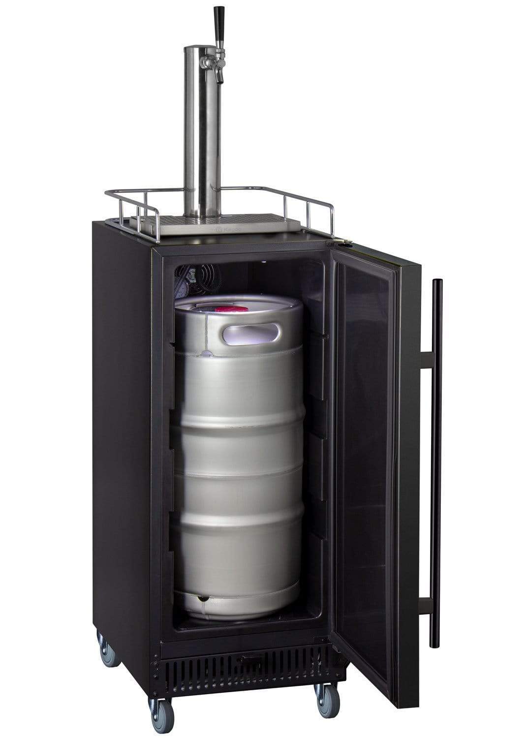 Kegco Beer Refrigeration 15" Wide Kombucha Single Tap Commercial Kegerator
