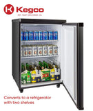 Kegco Beer Refrigeration 24" Wide Homebrew Tap Black Kegerator