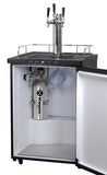 Kegco Beer Refrigeration 24" Wide Tap Stainless Steel Digital Kegerator