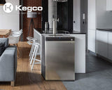 Kegco Beer Refrigeration 24" Wide Tap Stainless Steel Digital Kegerator