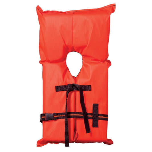 Kent Sporting Goods Personal Flotation Devices Kent Adult Type II Life Jacket - Oversized [102000-200-005-12]
