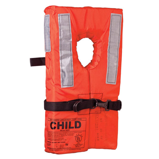 Kent Sporting Goods Personal Flotation Devices Kent Type 1 Collar Style Life Jacket - Child [100100-200-002-12]