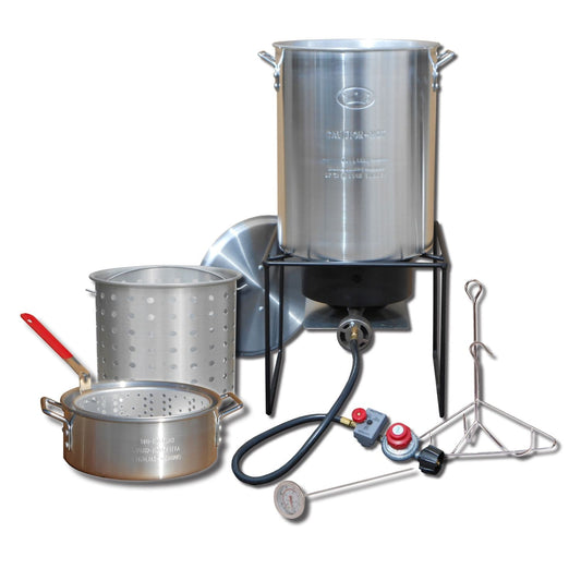 King Kooker Camping & Outdoor : Cooking King Kooker Propane Outdoor Fry Boil Package with 2 Pots