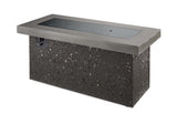 Outdoor Greatroom - Grey Key Largo Linear Gas Fire Pit Table - KL-1242-MM