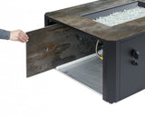 Outdoor Greatroom - Kinney Rectangular Gas Fire Pit Table - KN-1224