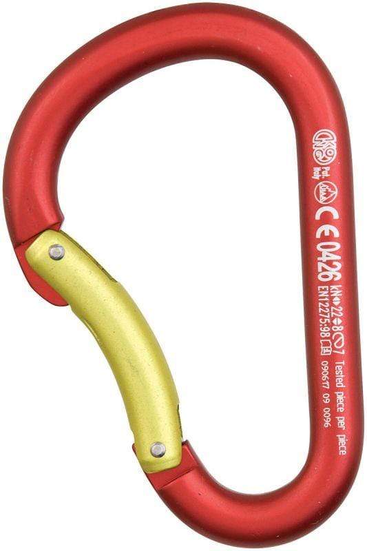 KONG Climbing & Mountaineering > Carabiners PADDLE BENT GATE ANODIZED KONG - PADDLE WIRE GATE POLISHED
