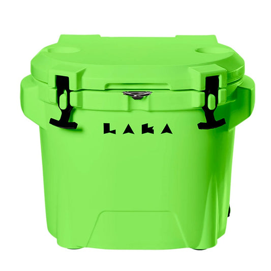 LAKA Coolers Coolers LAKA Coolers 30 Qt Cooler w/Telescoping Handle  Wheels - Lime Green [1083]