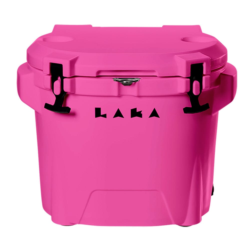 LAKA Coolers Coolers LAKA Coolers 30 Qt Cooler w/Telescoping Handle  Wheels - Pink [1081]
