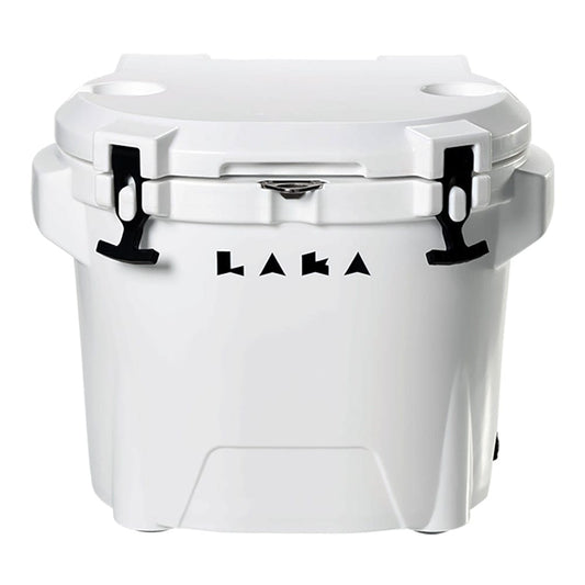 LAKA Coolers Coolers LAKA Coolers 30 Qt Cooler w/Telescoping Handle  Wheels - White [1079]