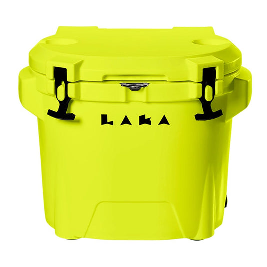 LAKA Coolers Coolers LAKA Coolers 30 Qt Cooler w/Telescoping Handle  Wheels - Yellow [1087]