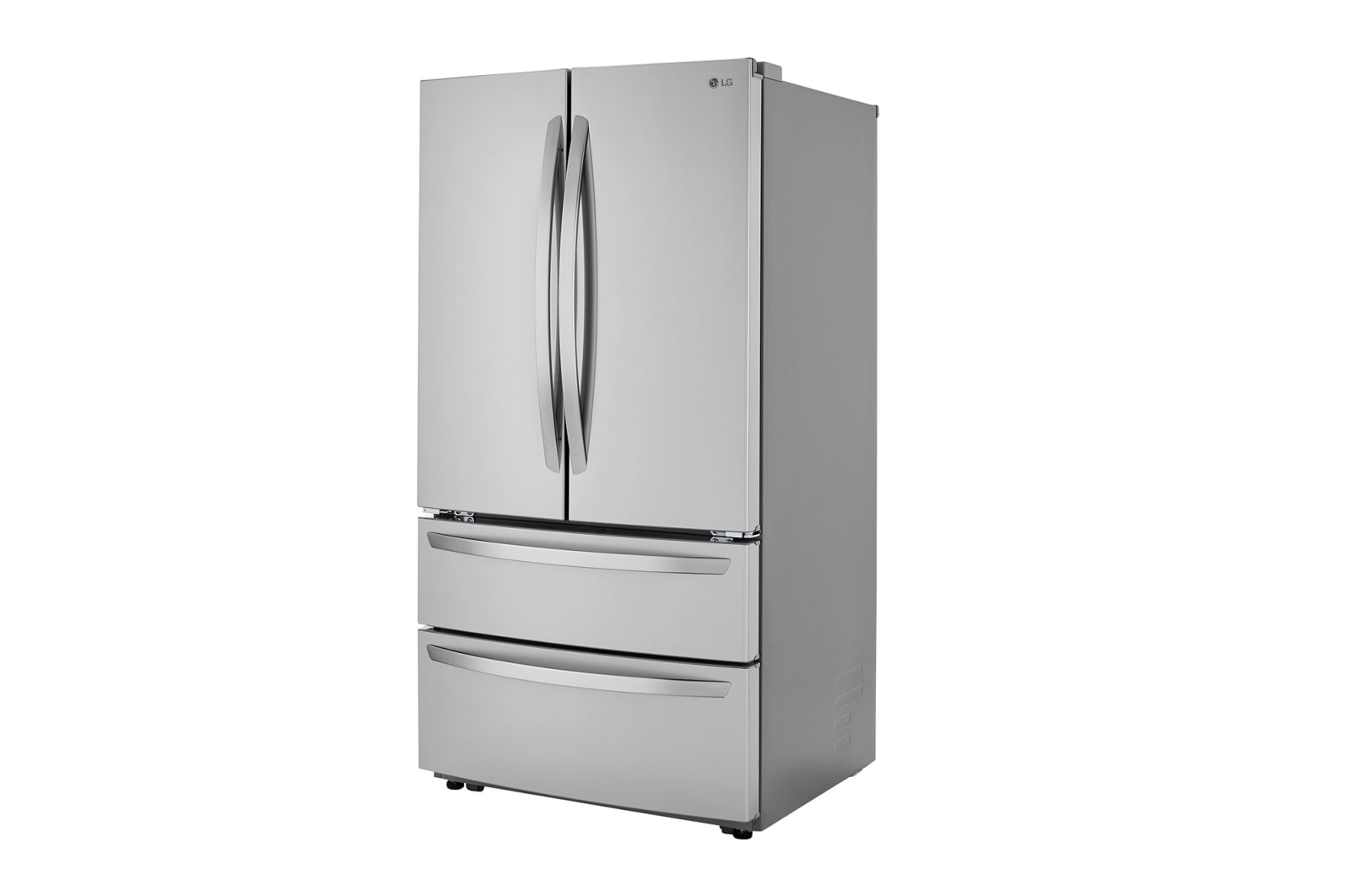 LG - 26.9-cu ft 4-Door French Door Refrigerator with Ice Maker - LMWS27626S