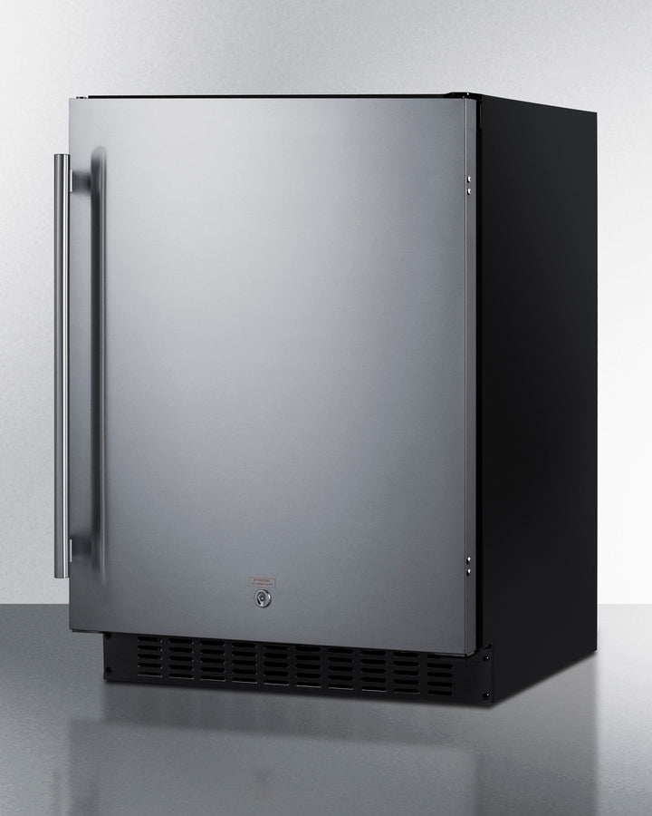 Summit - 24" Wide Built-In All-Refrigerator, ADA Compliant | ASDS2413
