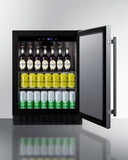 Summit - 24" Wide Built-In All-Refrigerator, ADA Compliant | ASDS2413