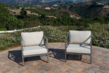 Lawton Casual Comfort Outdoor Chairs Lawton Casual Comfort - Oasis Aluminum Club Chair with cushions (Set of 2)