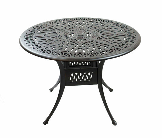 Lawton Casual Comfort Outdoor Dining Table Lawton Casual Comfort - 48" Round Dining Table Signature