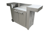 Le Griddle Burners Stainless Steel Cart for GFE75 Griddle
