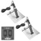 Lectrotab Trim Tabs Lectrotab XKA Aluminum Alloy Trim Tab Kit w/Rocker Switch - 9 x 9 [XKAF9X9A]