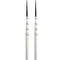 Lee's Tackle Outriggers Lee's 16.5' Bright Silver Black Spike Telescopic Poles f/Sidewinder [TX3916SL/SL]
