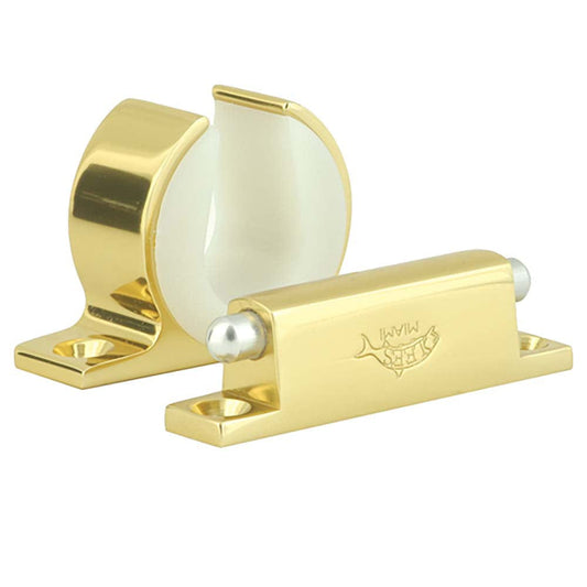 Lee's Tackle Rod Holder Accessories Lees Rod/Reel Hanger Penn INTL 130VIS - Bright Gold [MC0075-1133]