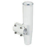 Lee's Tackle Rod Holders Lee's Clamp-On Rod Holder - White Aluminum - Horizontal Mount - Fits 1.315" O.D. Pipe [RA5202WH]