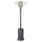 Legacy Heating Parasol Patio Heaters 47,000 BTU Hammered Black Propane Outdoor Flame Patio Heater