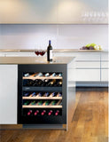 Leibherr Wine Cooler Leibherr - Built-In 24 Inch Wide 34 Bottle Capacity Wine Cooler with TipOpen Door | WUgb 3400