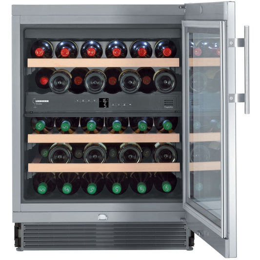 Leibherr Wine Cooler Leibherr - Built-In 24 Inch Wide 34 Bottle Capacity Wine Cooler | WU 3400