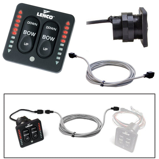 Lenco Marine Trim Tab Accessories Lenco Flybridge Kit f/ LED Indicator Key Pad f/All-In-One Integrated Tactile Switch - 30' [11841-003]
