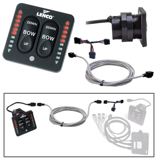 Lenco Marine Trim Tab Accessories Lenco Flybridge Kit f/LED Indicator Key Pad f/Two-Piece Tactile Switch - 20' [11941-002]