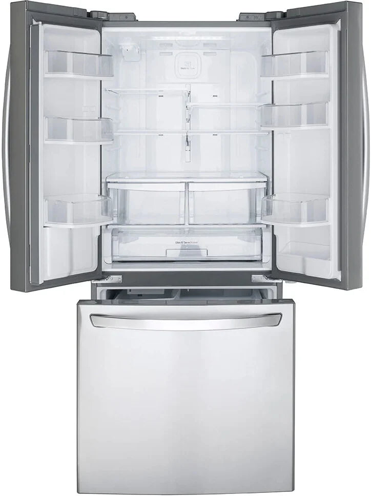 LG - 30 Inch French Door Refrigerator with External Water Dispenser - LFDS22520S