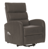 LifeSmart Massage Chair Gray Lifesmart - Gray Power Reclining Massage Lift Chair With Heat And USB