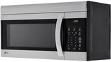 LG - 1.7 cu. ft. Over-the-Range Microwave Oven in Stainless Steel with EasyClean - LMV1764ST
