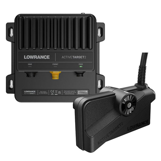 Lowrance Fishfinder Only Lowrance ActiveTarget 2 Live Sonar w/Transducer (Module + XDCR+ Mounts) [000-15959-001]
