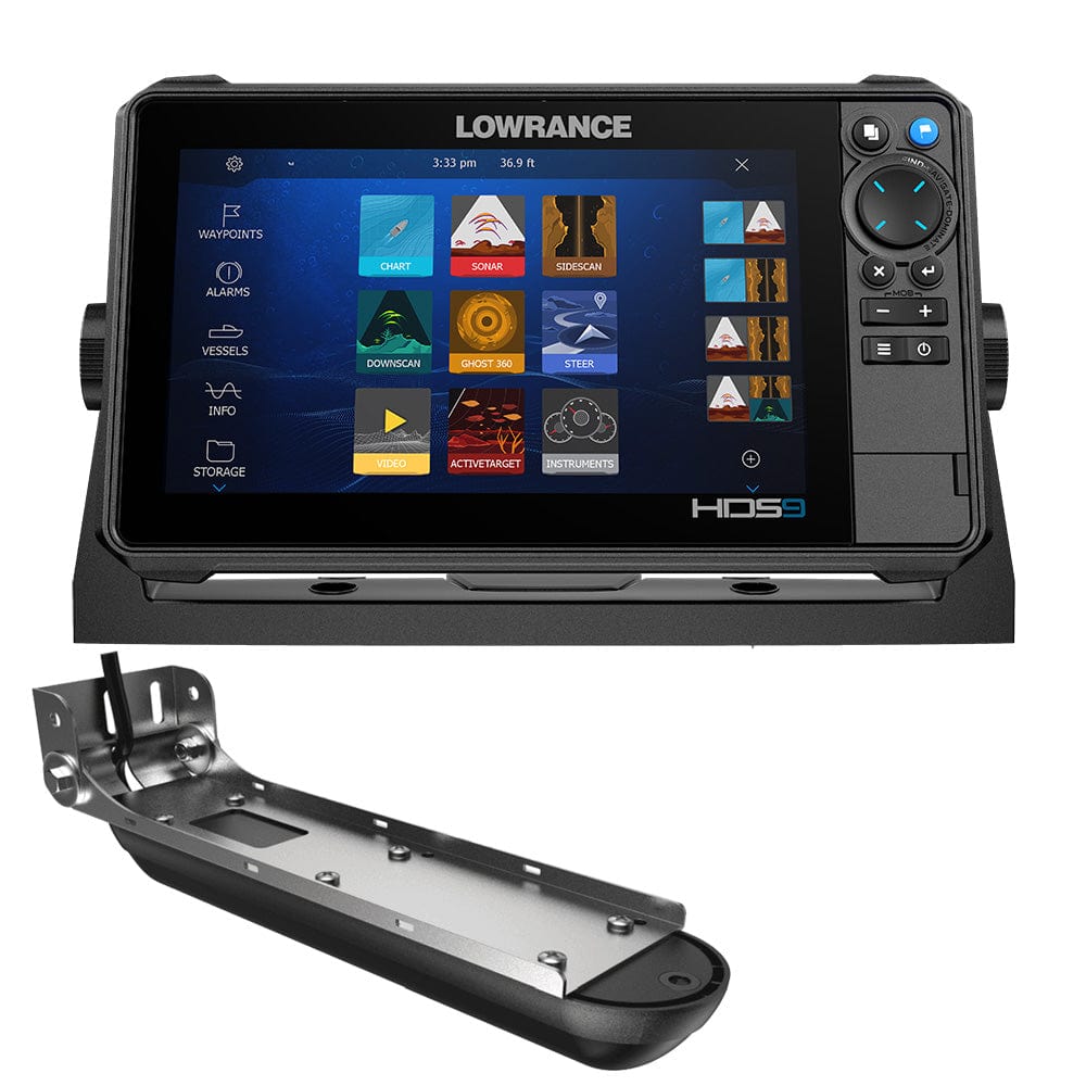 Lowrance GPS - Fishfinder Combos Lowrance HDS PRO 9 w/C-MAP DISCOVER OnBoard + Active Imaging HD [000-15981-001]