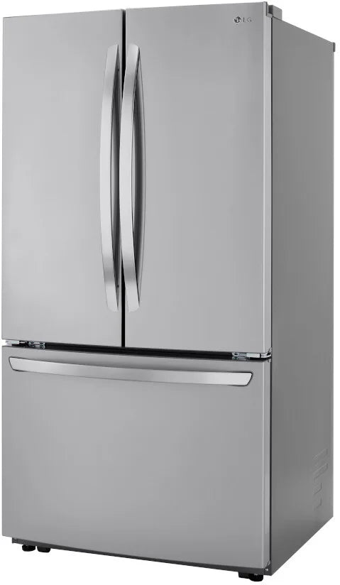LG - 29 cu. ft. 3-Door French Door Refrigerator in Stainless Steel with Door Cooling+ and Internal Ice Dispenser - LRFCS29D6S