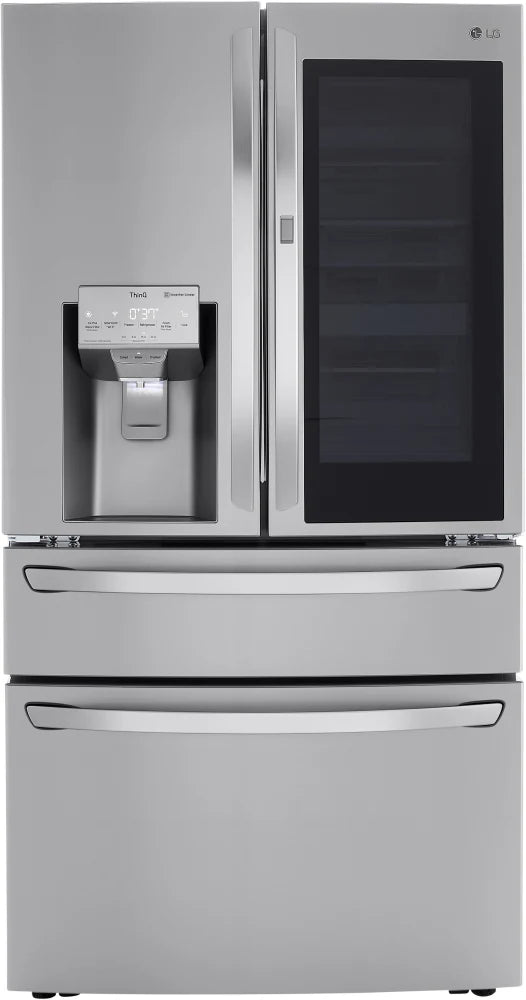 LG - 36 Inch Counter Depth Smart French Door Refrigerator with 22.5 Cu. Ft. Capacity - LRMVC2306S