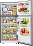 LG - 30 Inch Top Freezer Refrigerator with 20.2 Cu. Ft. Capacity - LTCS20020S