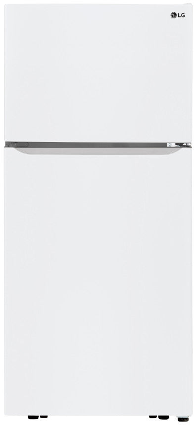 LG - 30 Inch Top Freezer Refrigerator with 20.2 Cu. Ft. Capacity - LTCS20020W