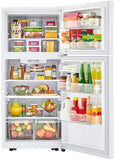 LG - 30 Inch Top Freezer Refrigerator with 20.2 Cu. Ft. Capacity - LTCS20020W