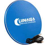 Lunasea Lighting Accessories Lunasea LunaSafe 10W Qi Charge Pad USB Powered - Power Supply Not Included [LLB-63AS-01-00]