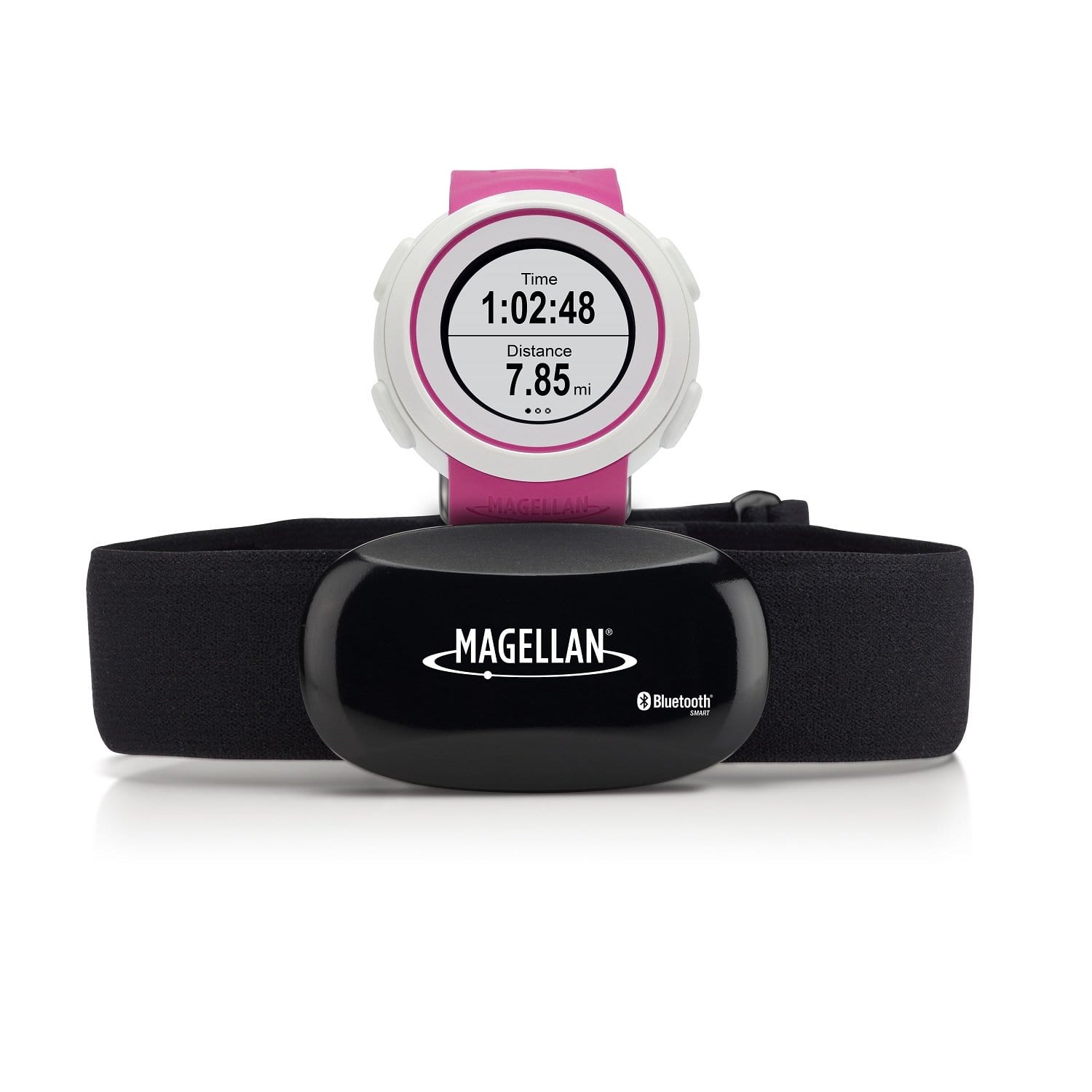 Magellan Sports : Fitness Magellan Echo Fit Sports Watch with Heart Rate Monitor Pink