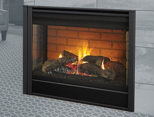 Majestic 36" Direct Vent Right Corner Multi Side Gas Fireplace - NG