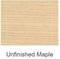 Majestic Majestic FMFEAU48 Fillmore Wood Mantel Shelf - Unfinished Maple