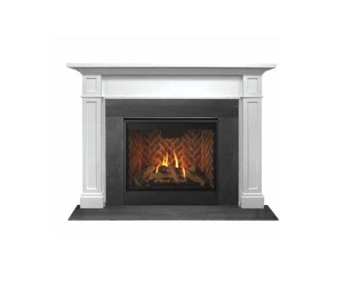Majestic Outdoor Lifestyles AFAAAUB Acadia Flush Mantel in Unfinished Maple-73"