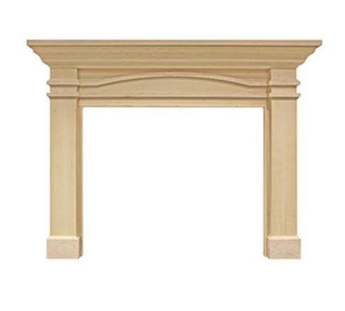 Majestic Outdoor Lifestyles AFPOAUB Portico Flush Mantel - Unfinished Maple
