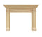 Majestic Outdoor Lifestyles AFPOAUB Portico Flush Mantel - Unfinished Maple