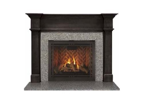 Majestic Outdoor Lifestyles Bellevue Flush Mantel in Unfinished Maple - 71"