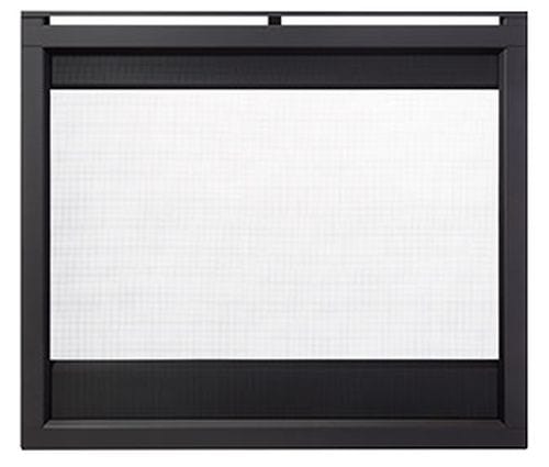Majestic Outdoor Lifestyles Firescreen Front for Twilight Fireplaces - Black